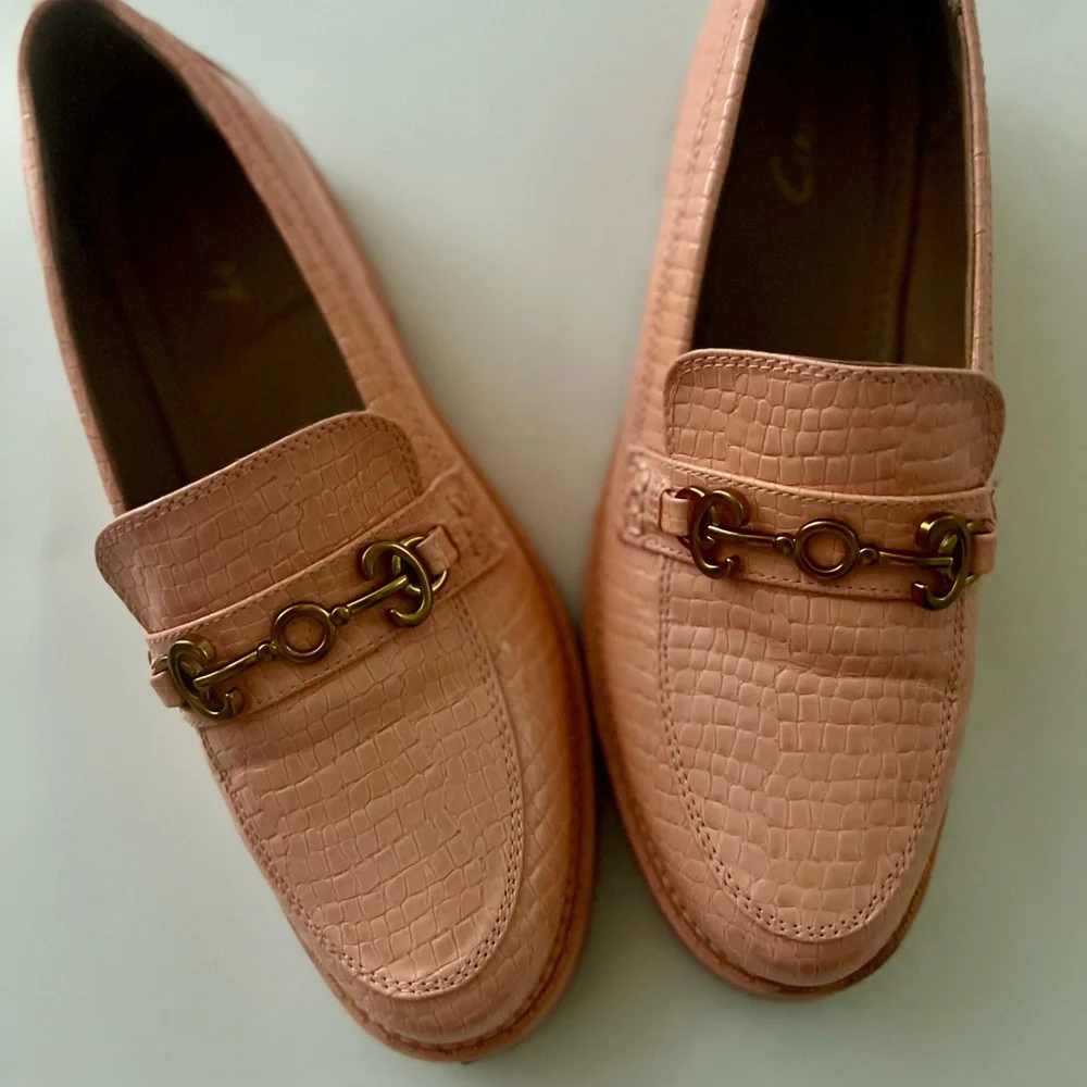 Circus by Sam Edelman Malibu Peach Size 10 Lug Sole Loafers - Picture 8 of 10